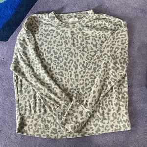 Hippie Rose Leopard Long Sleeve Tee